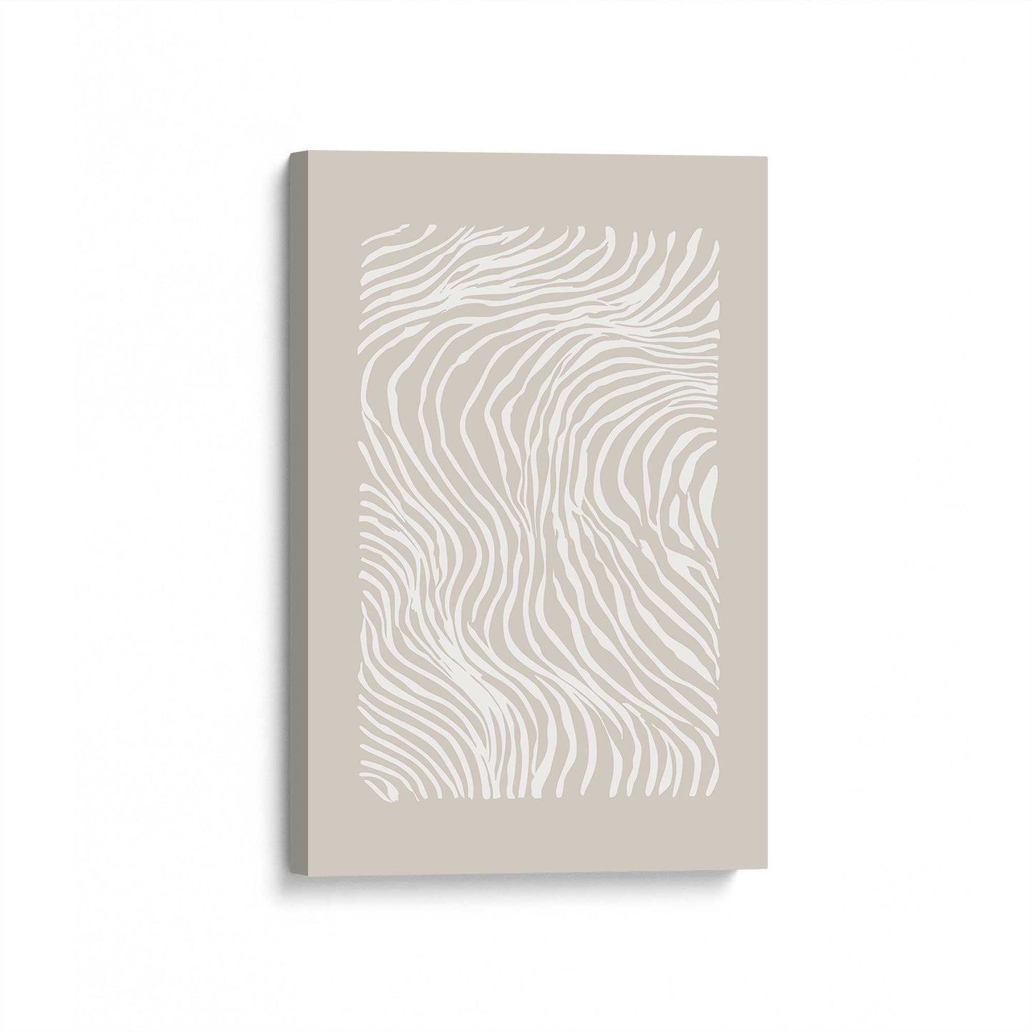 [Color:Stretched Canvas], Picture of art at an angle