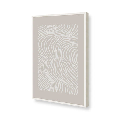 [Color:Opaque White], Picture of art in a Opaque White frame of the corner