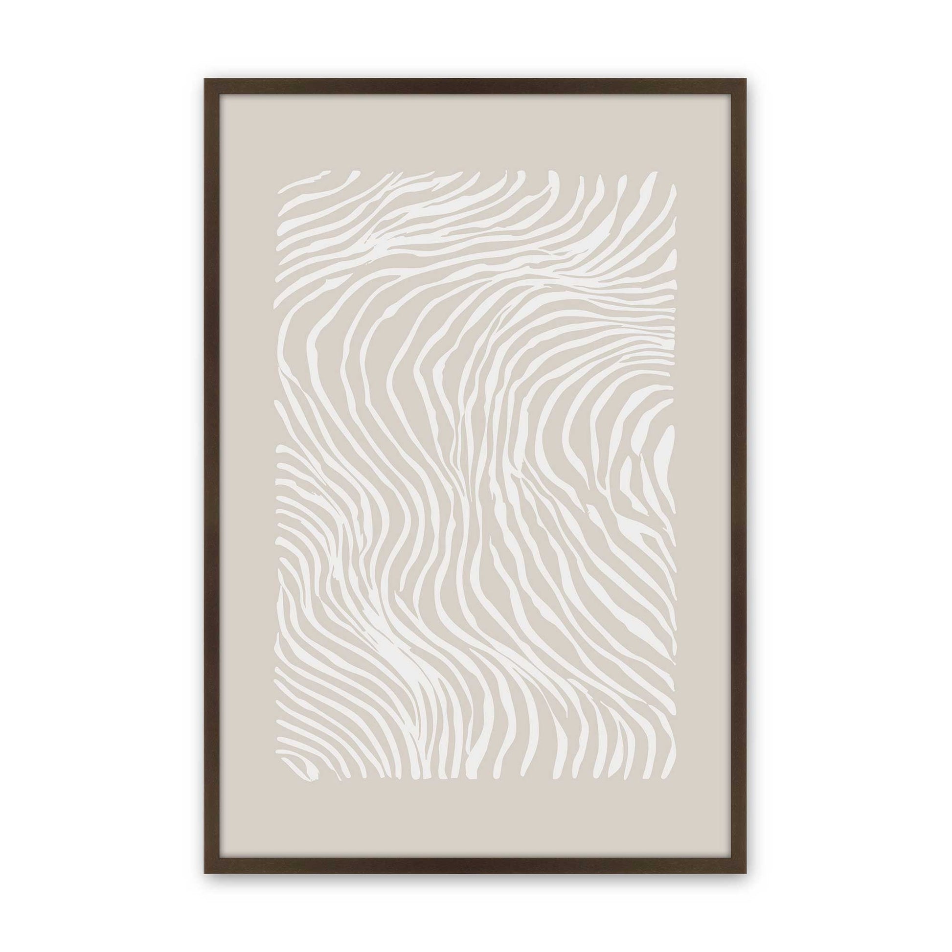 [Color:Belvinder Brown], Picture of art in a Belvinder Brown frame