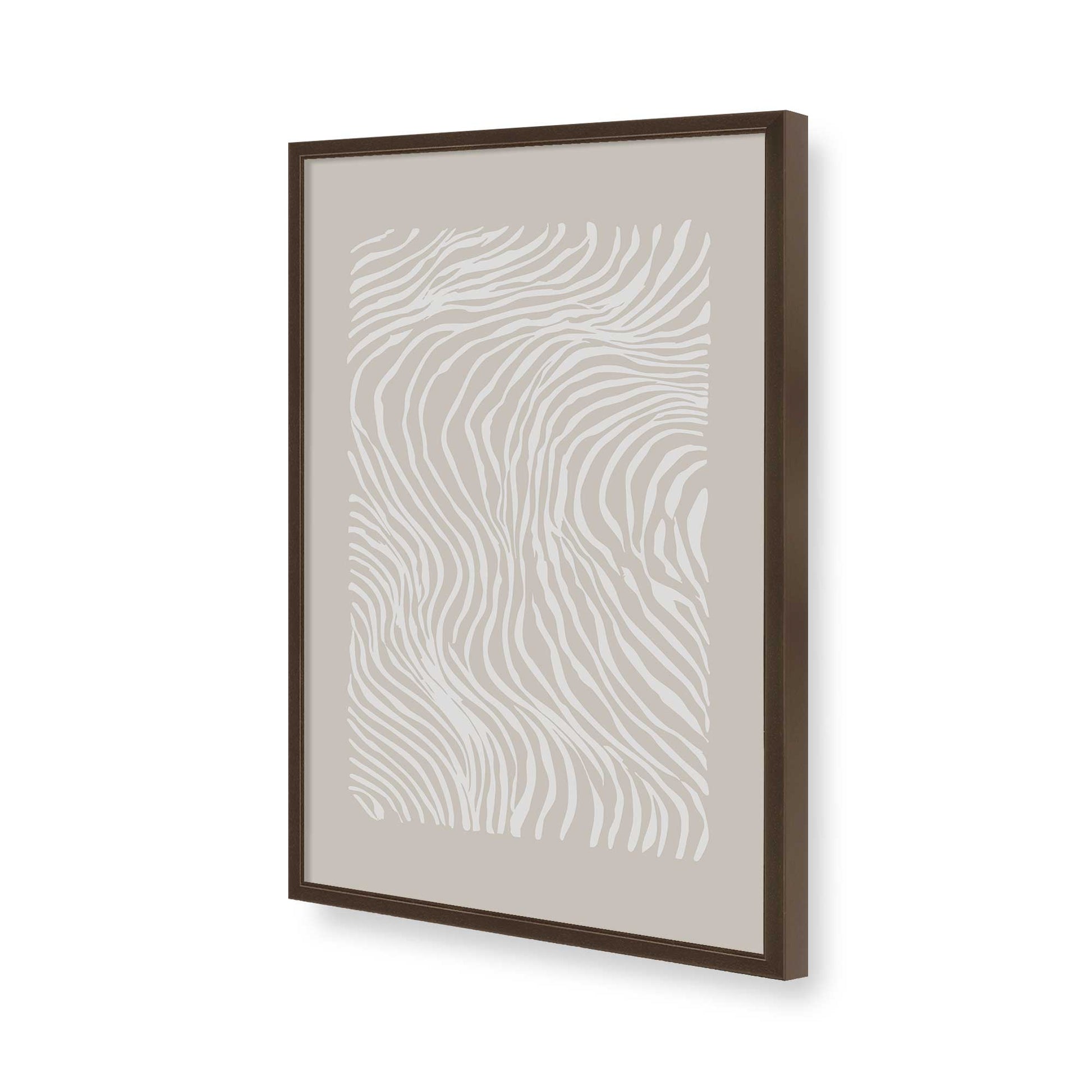 [Color:Belvinder Brown], Picture of art in a Belvinder Brown frame of the corner