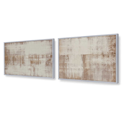 [Color:Polished Chrome], Picture of art in a Polished Chrome frame at an angle