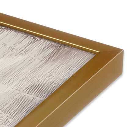 [Color:Polished Gold], Picture of art in a Polished Gold frame of the corner