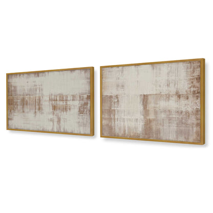 [Color:Polished Gold], Picture of art in a Polished Gold frame at an angle