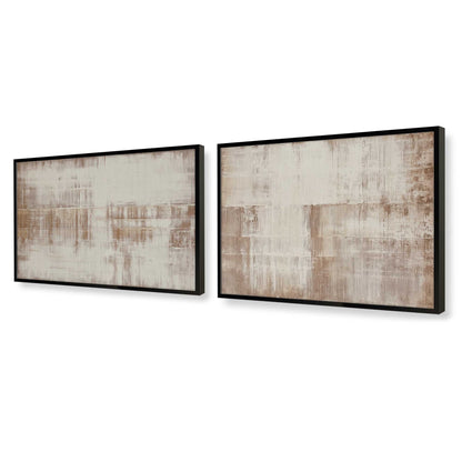 [Color:Satin Black], Picture of art in a Satin Black frame at an angle
