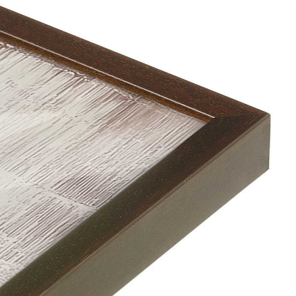 [Color:Belvinder Brown], Picture of art in a Belvinder Brown frame of the corner