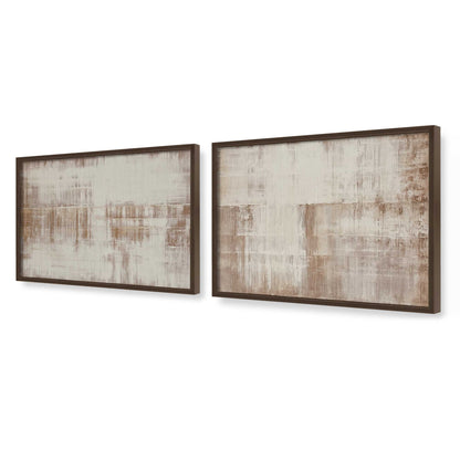 [Color:Belvinder Brown], Picture of art in a Belvinder Brown frame at an angle