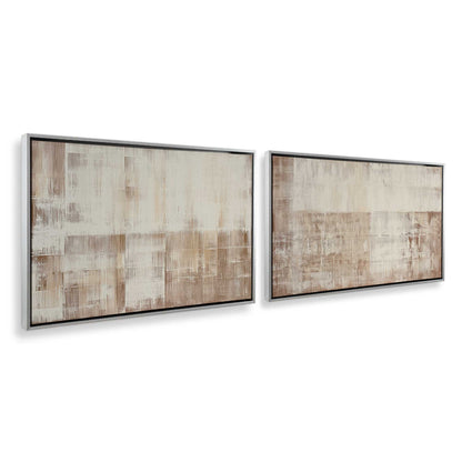 [Color:Polished Chrome], Picture of art in a Polished Chrome frame at an angle