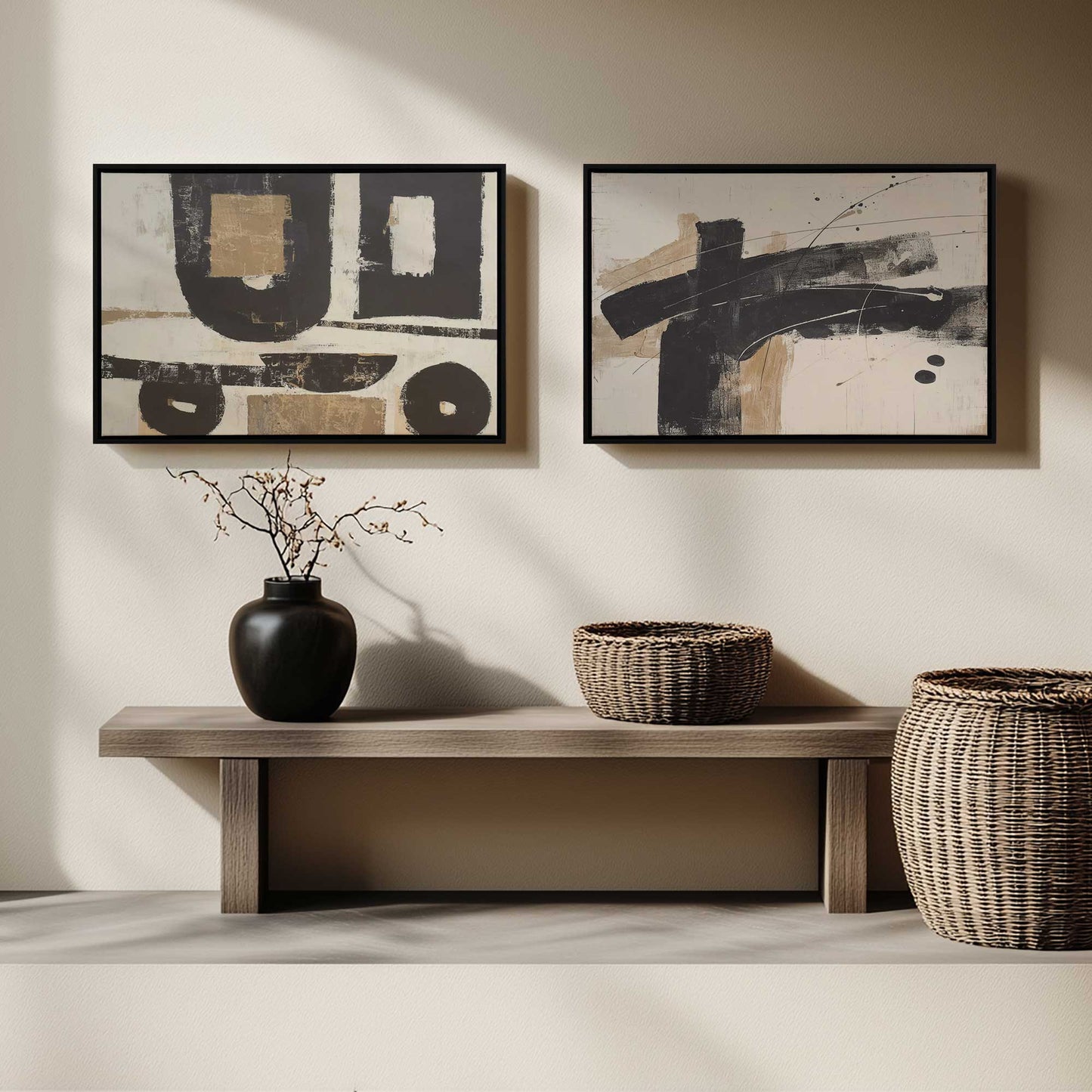 [Color:Walnut], Picture of art in a Walnut frame