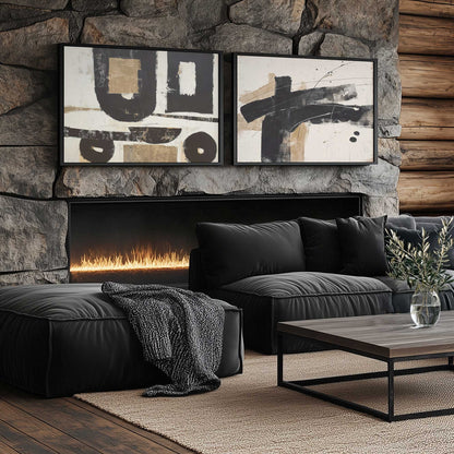 [Color:American Maple], Picture of art in a American Maple frame