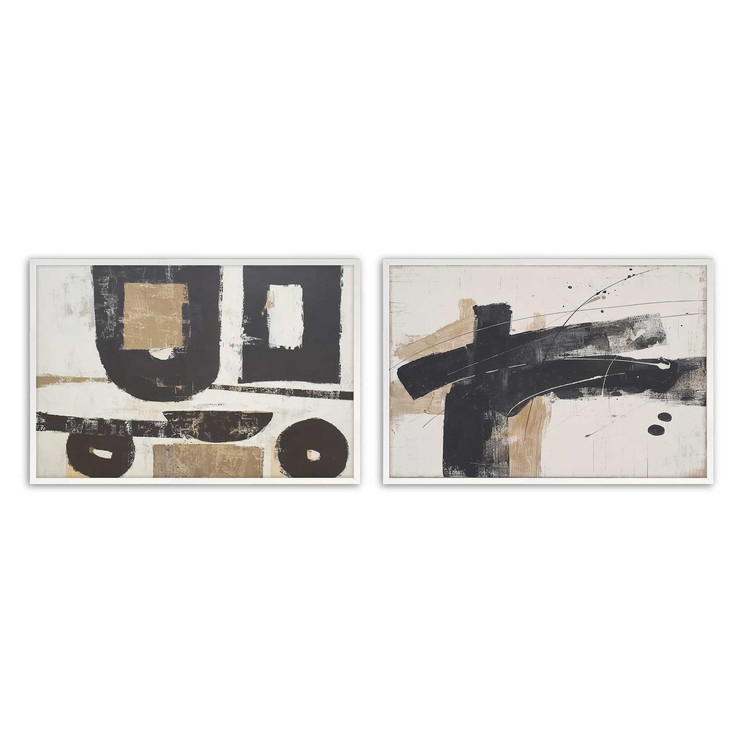 [Color:Opaque White], Picture of art in a Opaque White frame