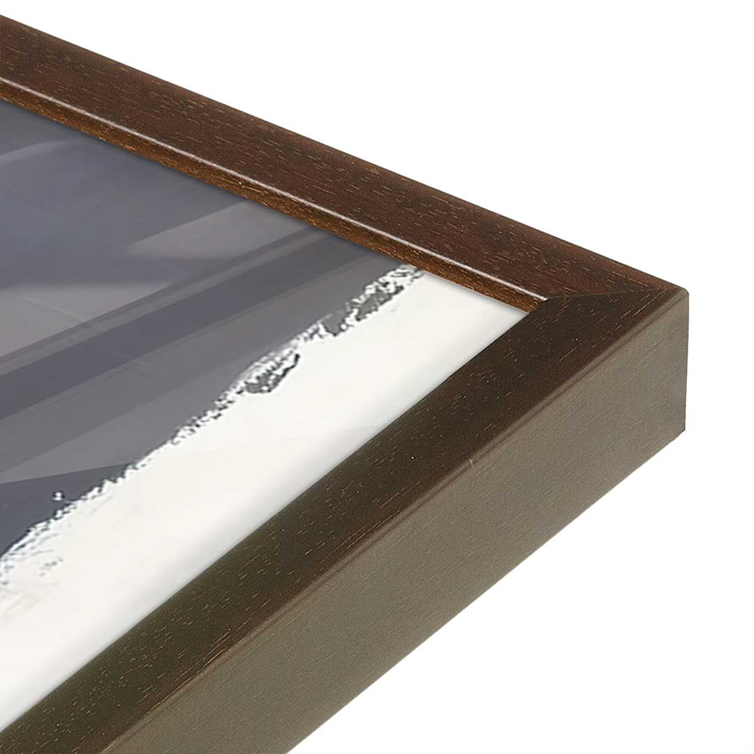 [Color:Belvinder Brown], Picture of art in a Belvinder Brown frame of the corner
