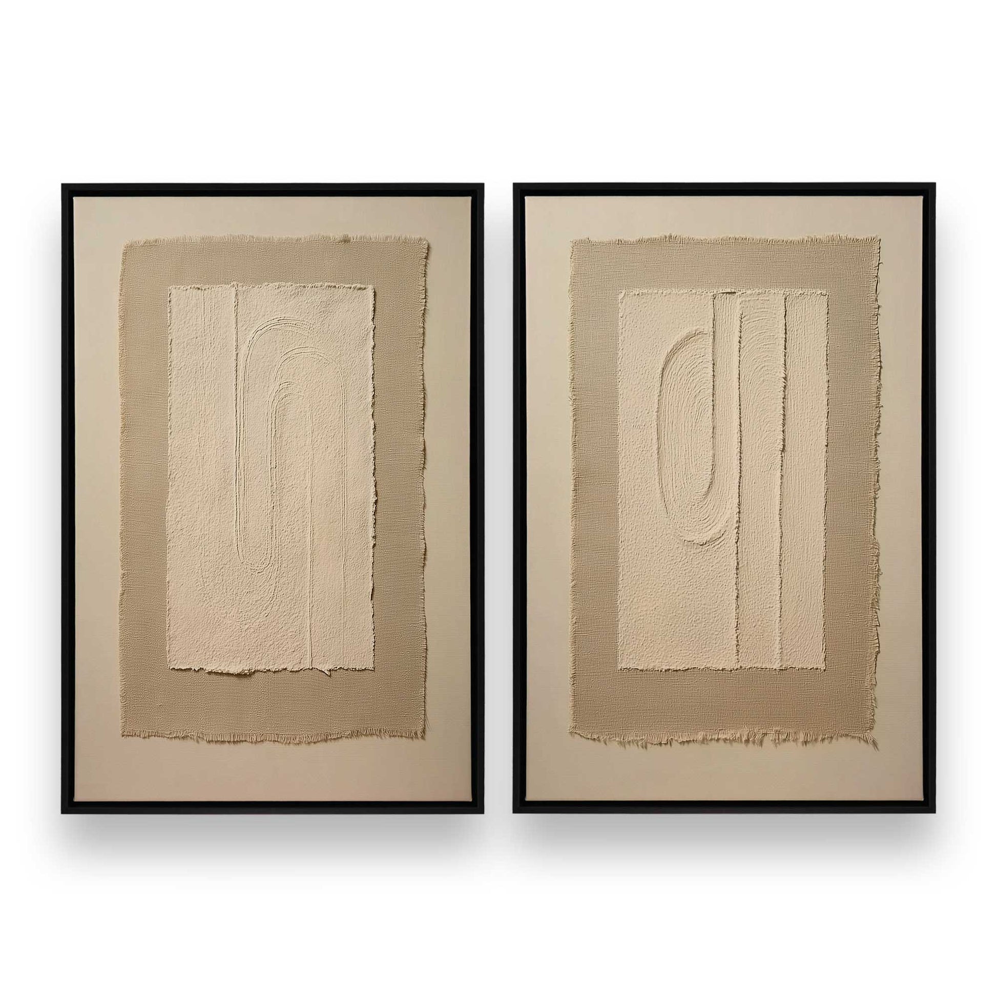 [Color:Satin Black], Picture of art in a Satin Black frame
