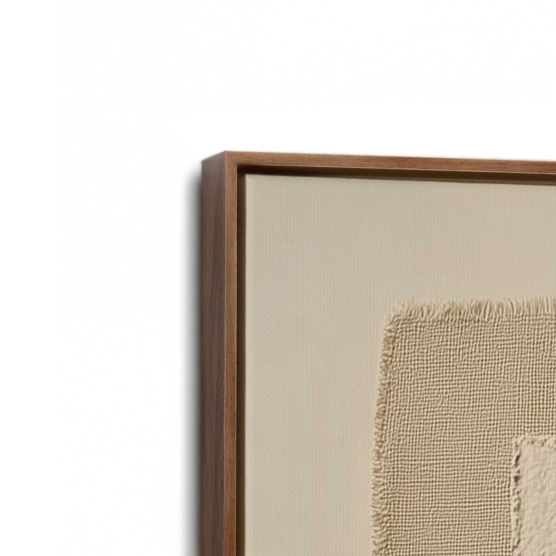 [Color:Walnut], Picture of the corner of the art