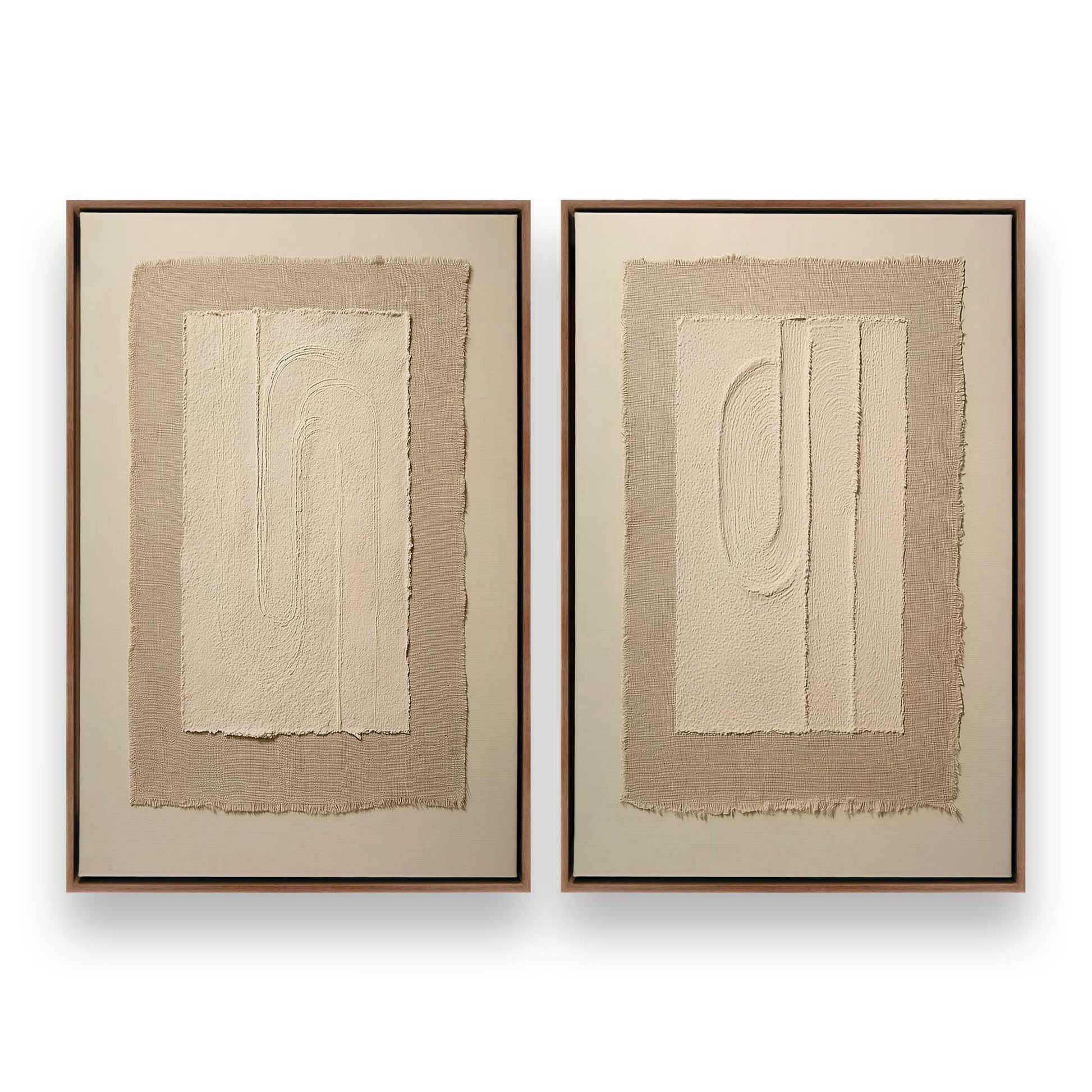 [Color:Walnut], Picture of art in a Walnut frame