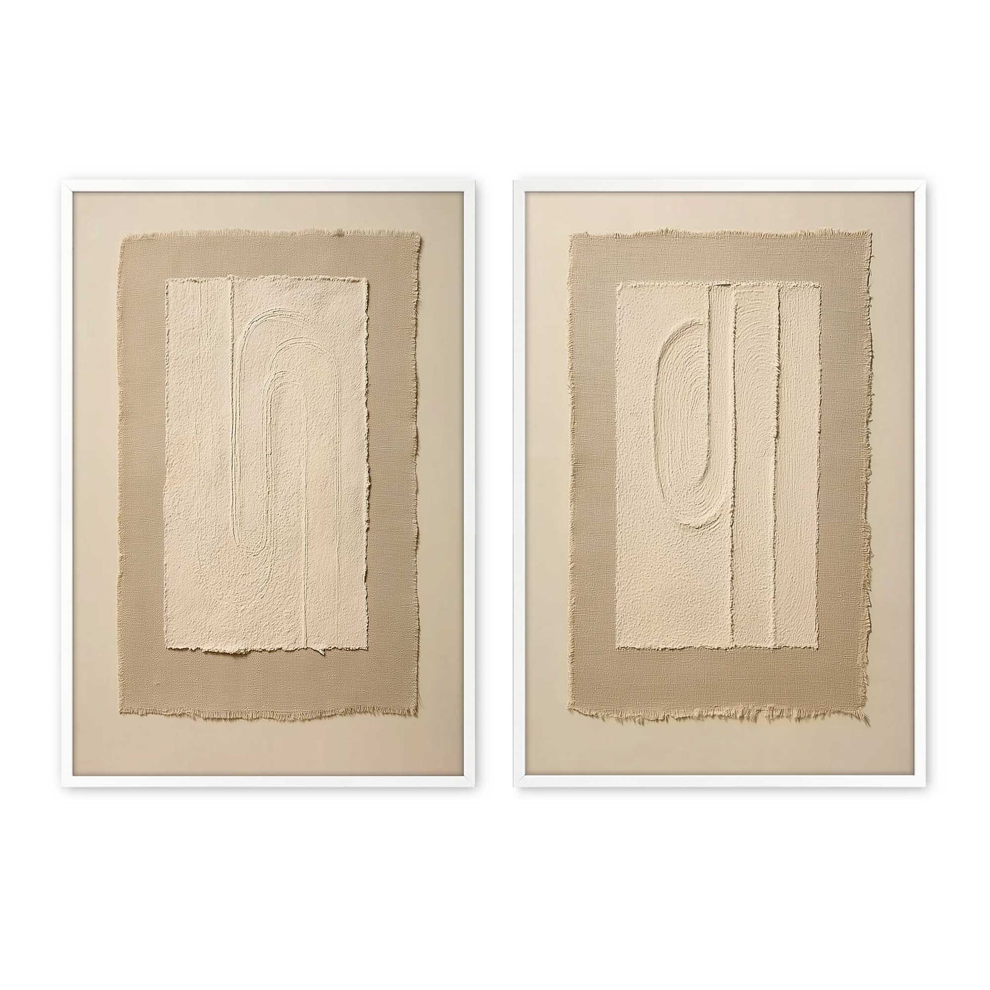 [Color:Opaque White], Picture of art in a Opaque White frame