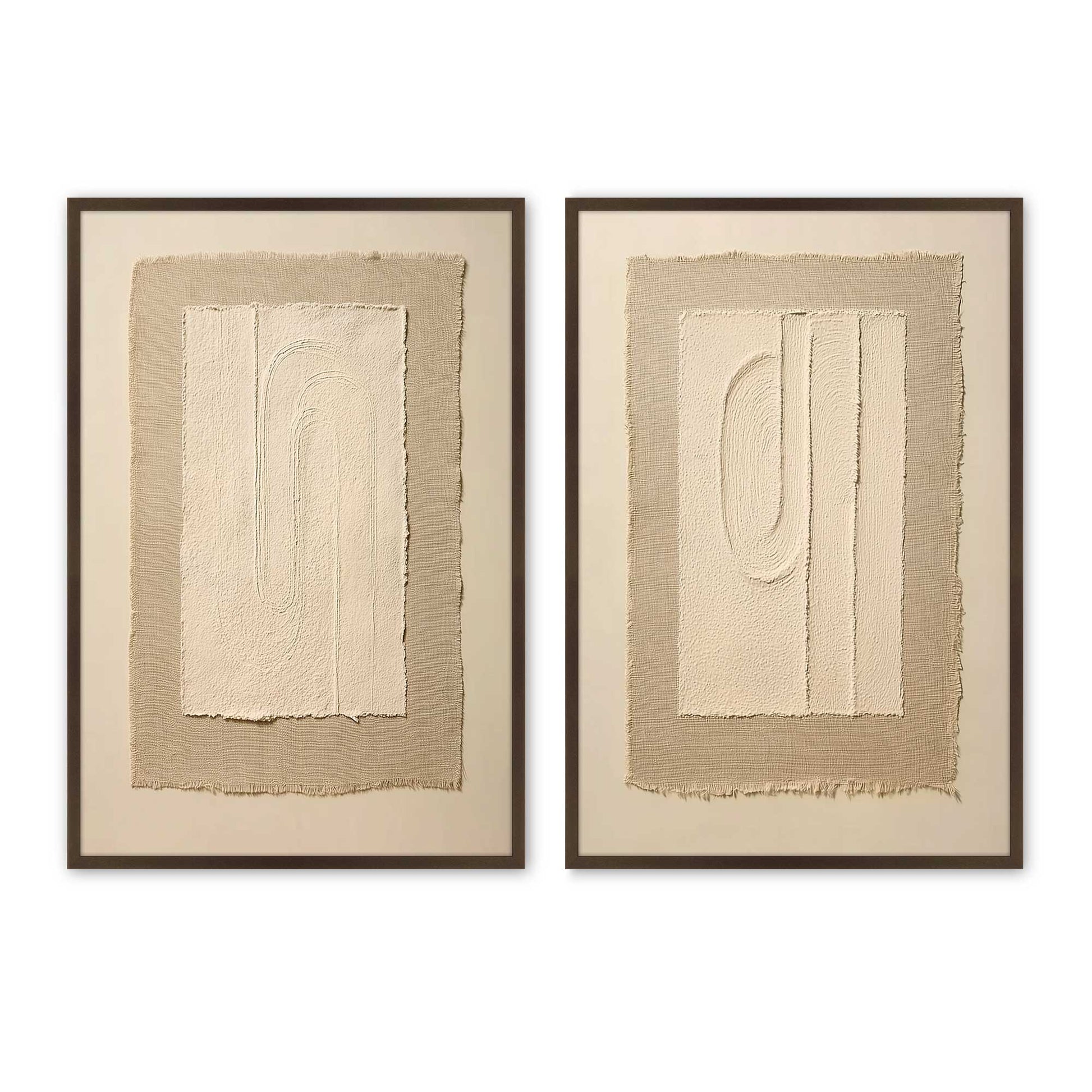 [Color:Belvinder Brown], Picture of art in a Belvinder Brown frame