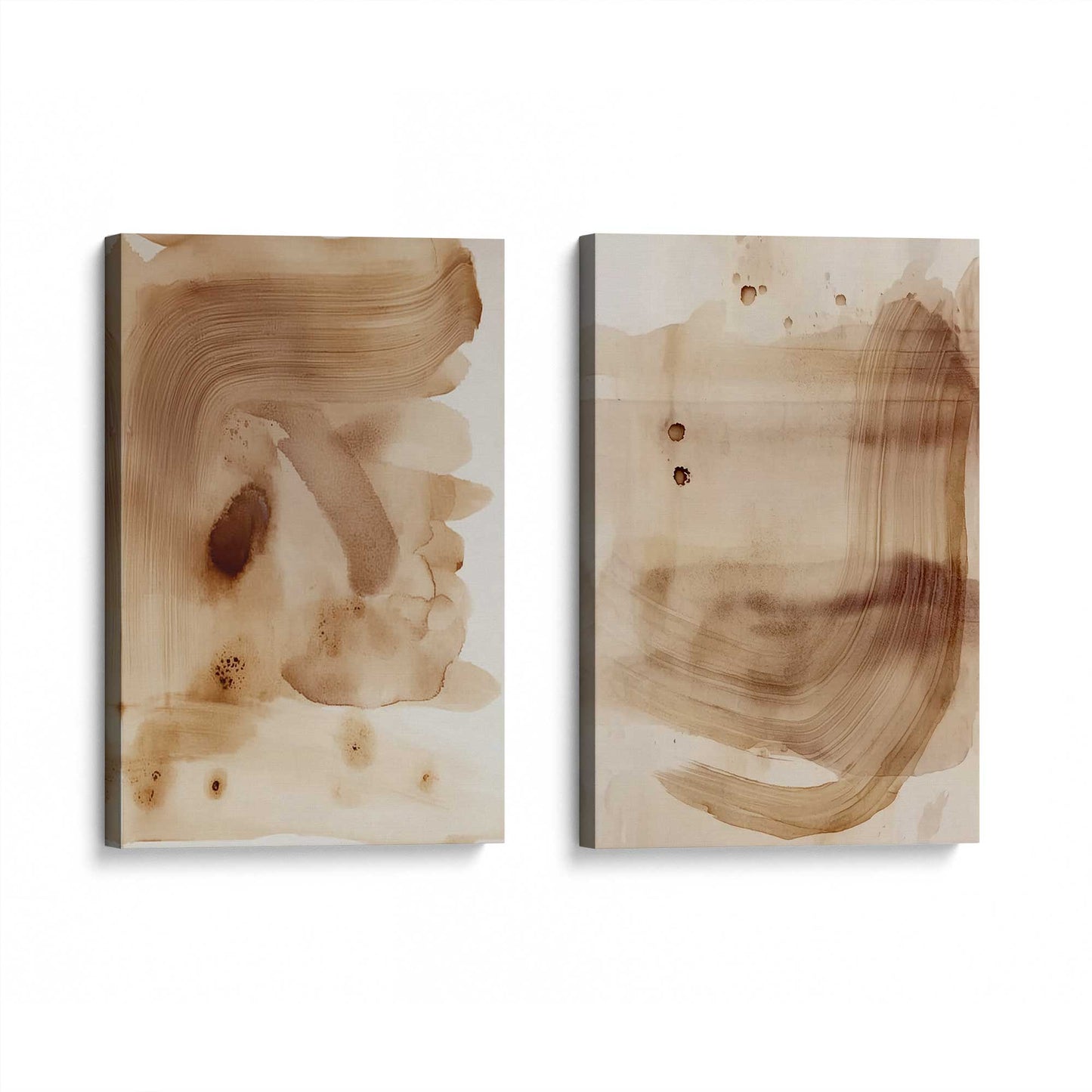 [Color:Stretched Canvas], Picture of art at an angle