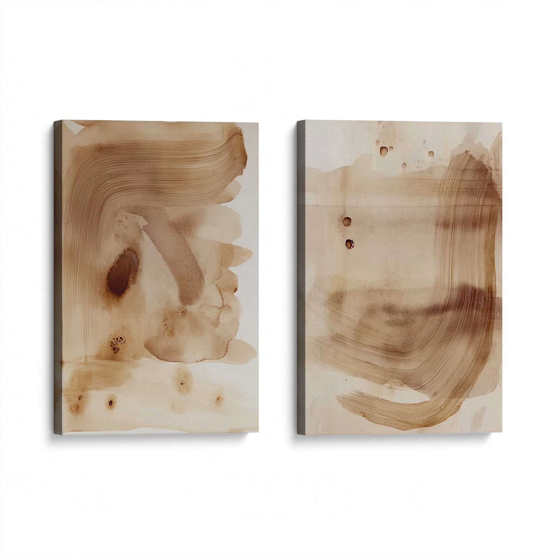 [Color:Stretched Canvas], Picture of art at an angle