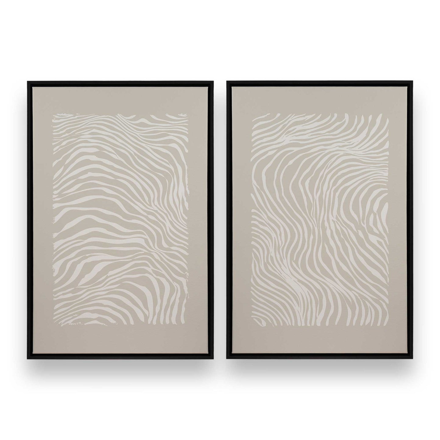 [Color:Satin Black], Picture of art in a Satin Black frame
