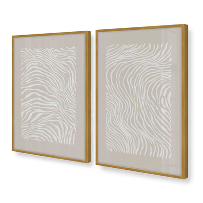 [Color:Polished Gold], Picture of art in a Polished Gold frame at an angle