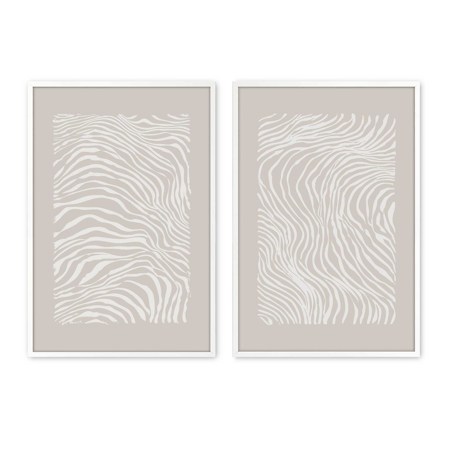 [Color:Opaque White], Picture of art in a Opaque White frame