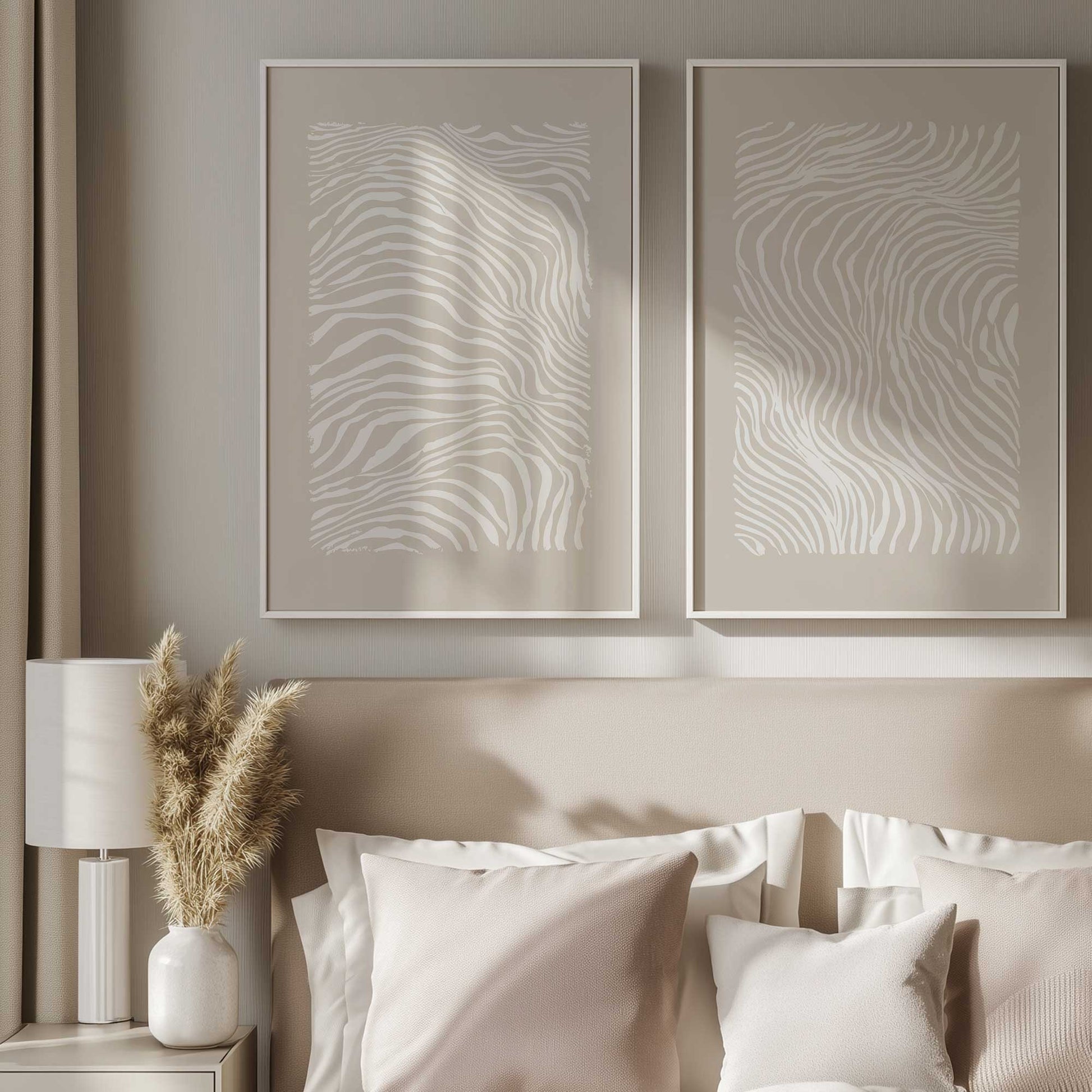 [Color:American Maple], Picture of art in a American Maple frame