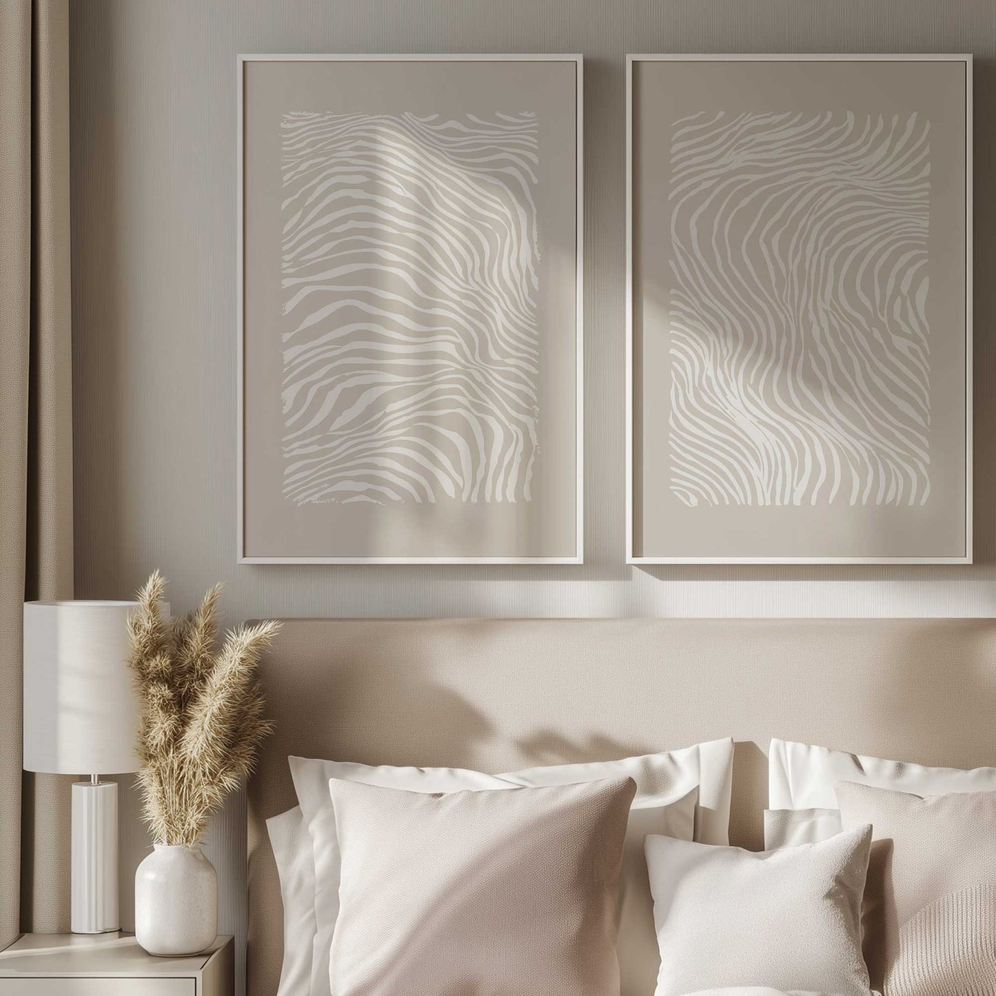[Color:Opaque White], Picture of art in a Opaque White frame