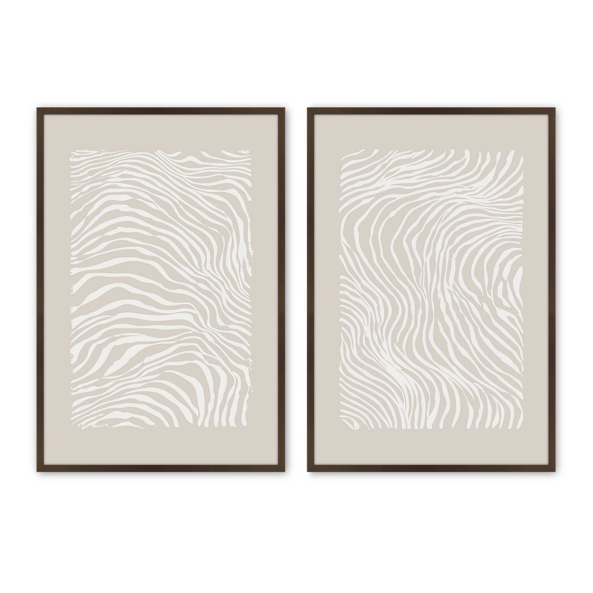 [Color:Belvinder Brown], Picture of art in a Belvinder Brown frame