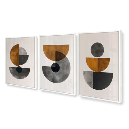 [Color:Opaque White], Picture of art in an Opaque White frame at an angle