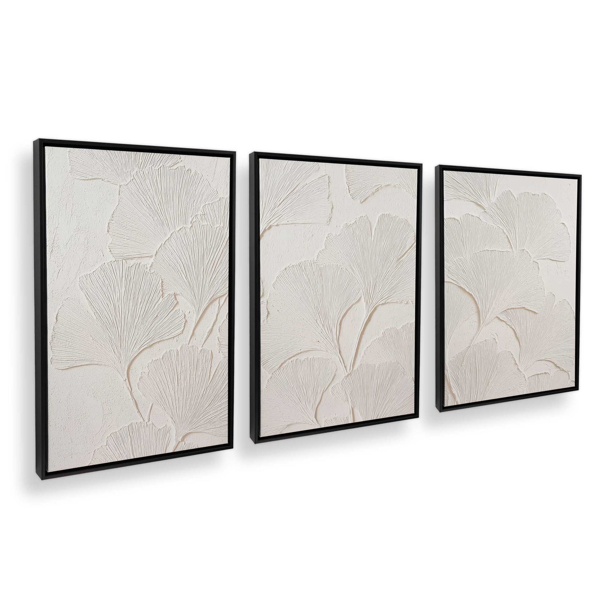 [Color:Satin Black], Picture of art in a Satin Black frame at an angle