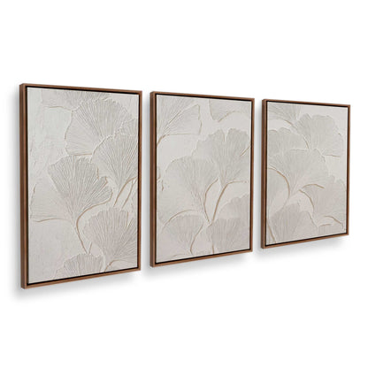 [Color:Walnut], Picture of art in a Walnut frame at an angle
