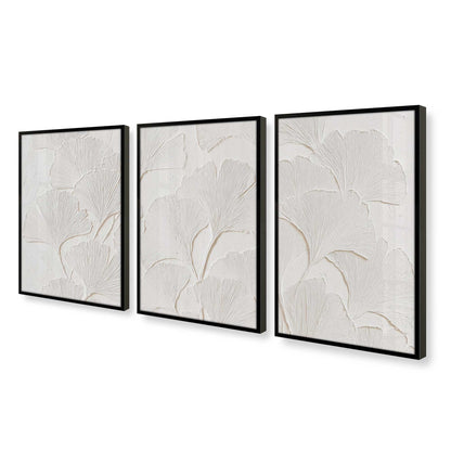 [Color:Satin Black], Picture of art in a Satin Black frame at an angle
