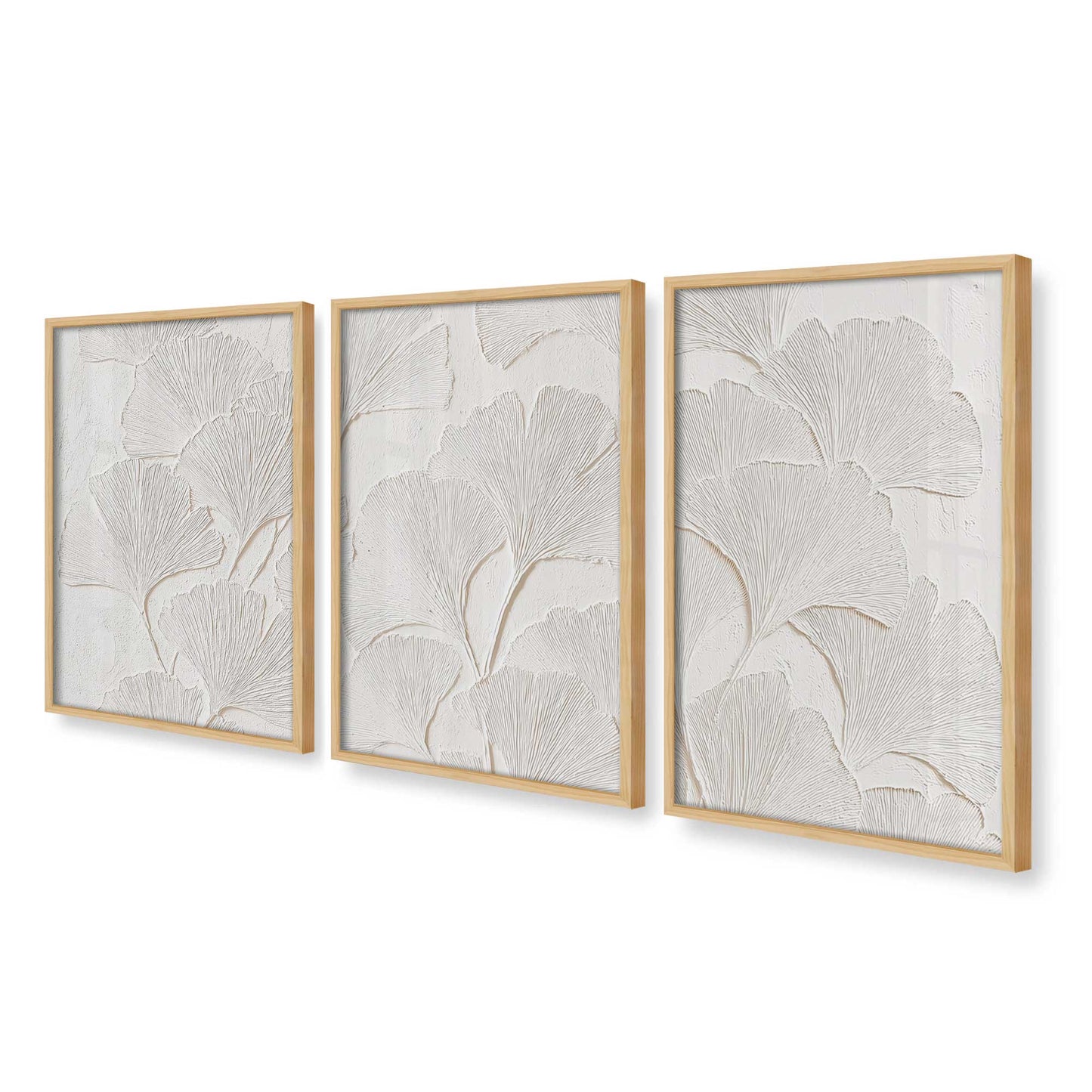 [Color:American Maple], Picture of art in an American Maple frame at an angle