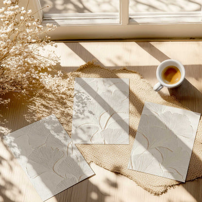 Ginkgo Whispers Set of 3 Prints