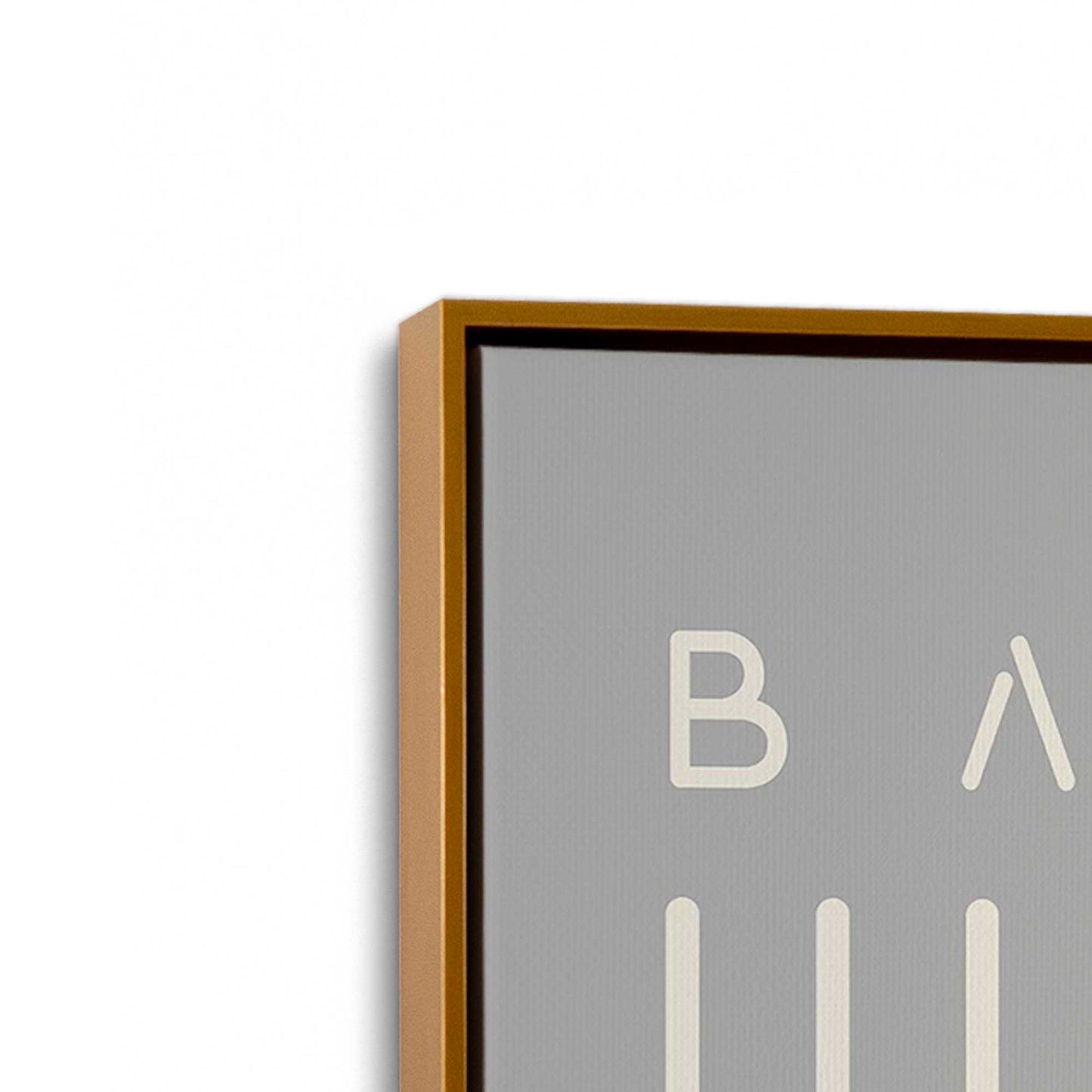 [Color:Polished Gold], Picture of the corner of the art