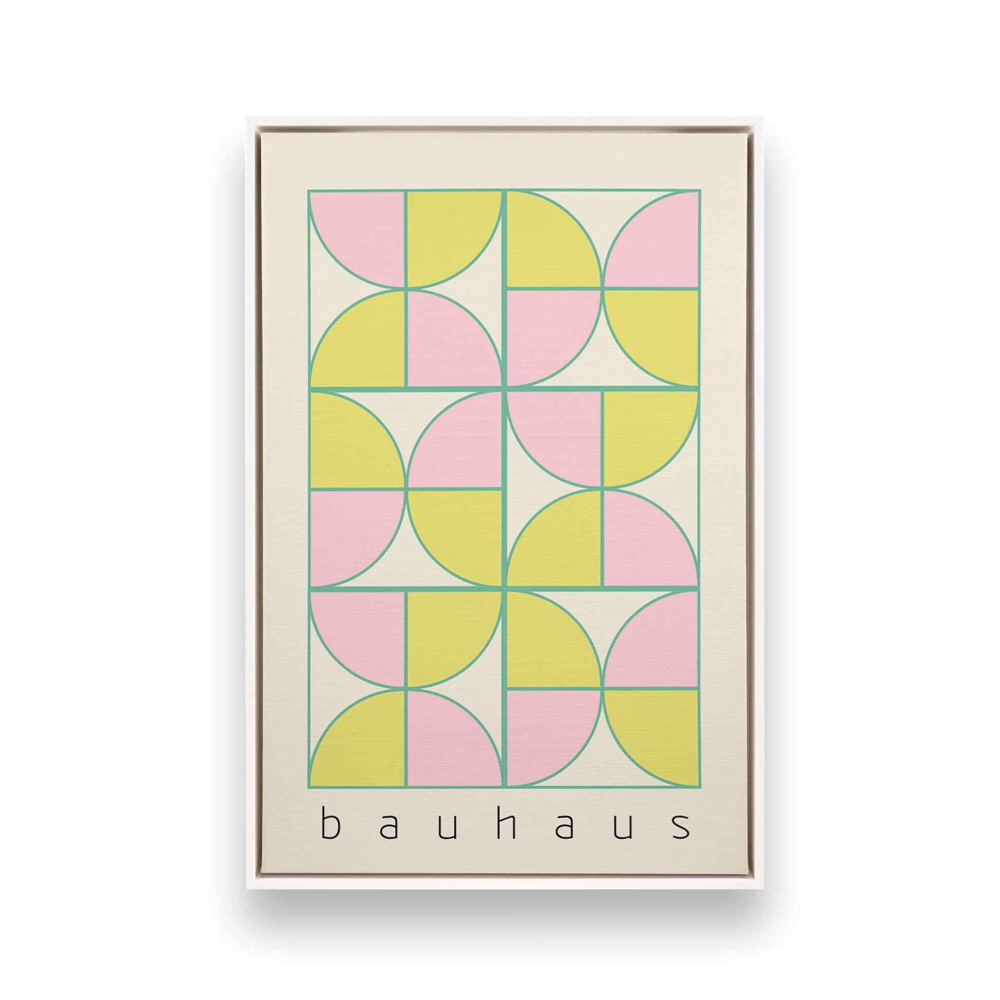[Color:Opaque White], Picture of art in a White frame
