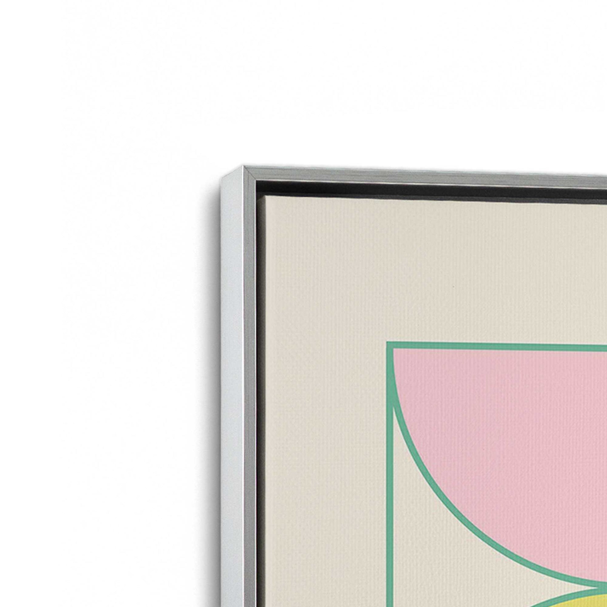 [Color:Polished Chrome], Picture of the corner of the art