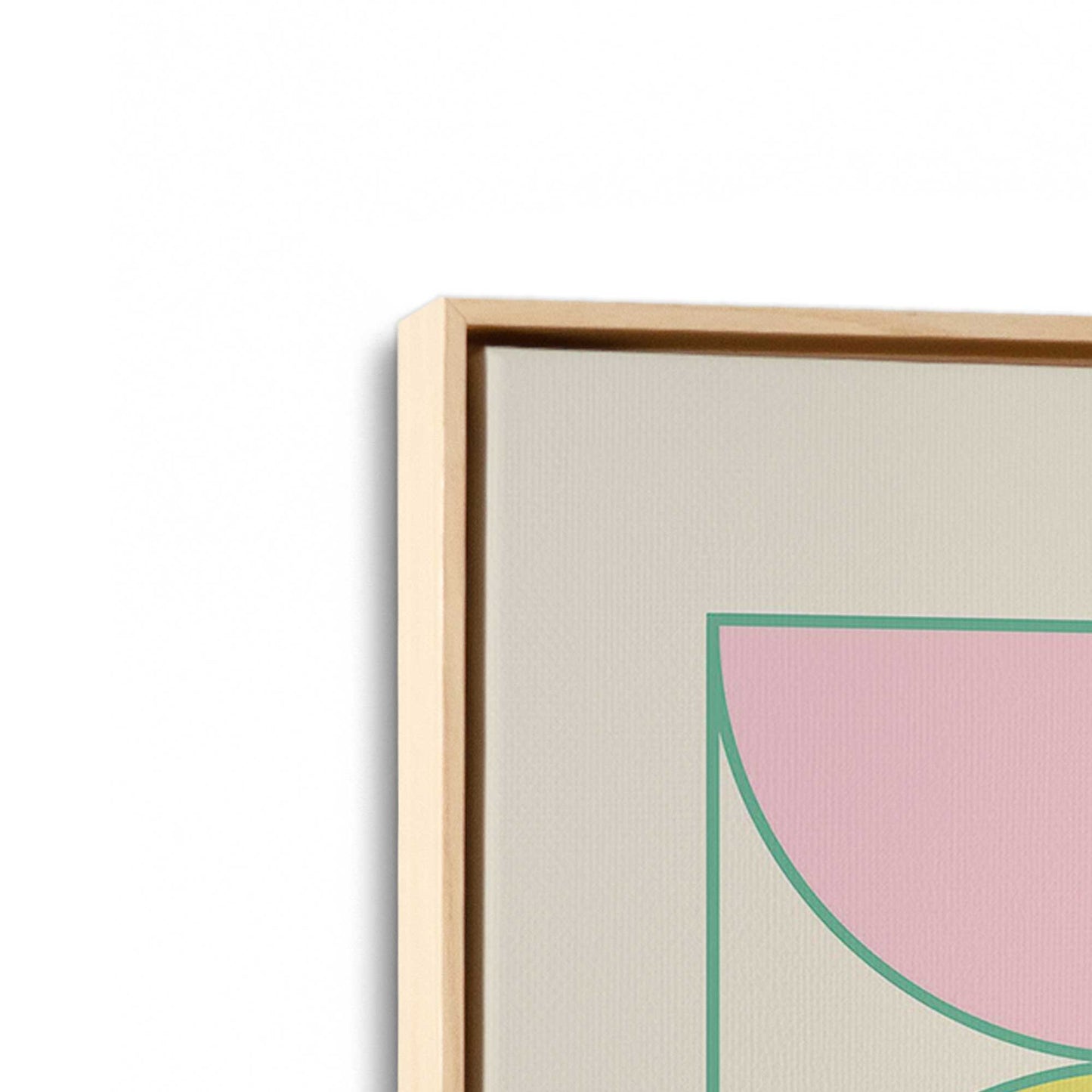 [Color:American Maple], Picture of the corner of the art