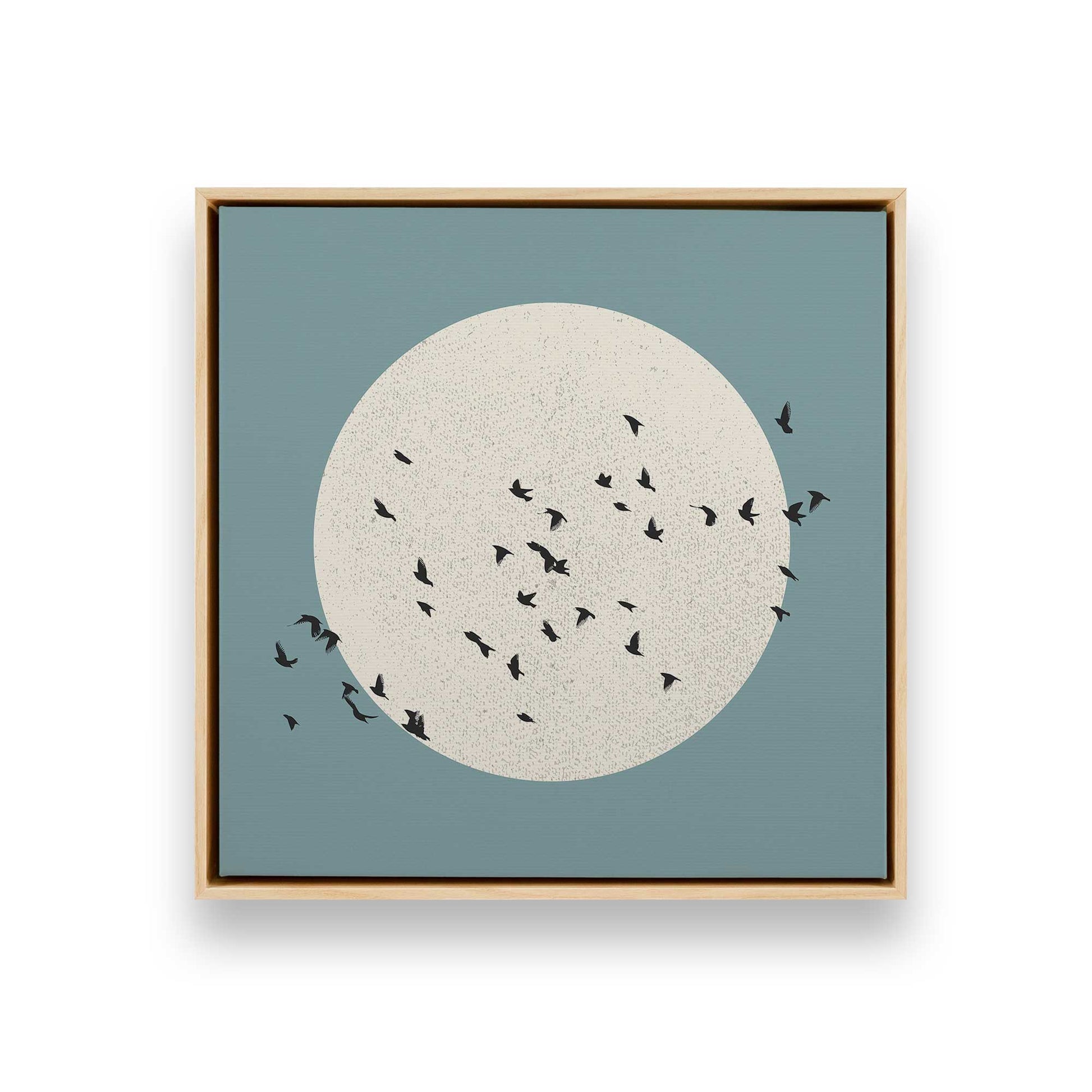 [Color:American Maple], Picture of art in a American Maple frame