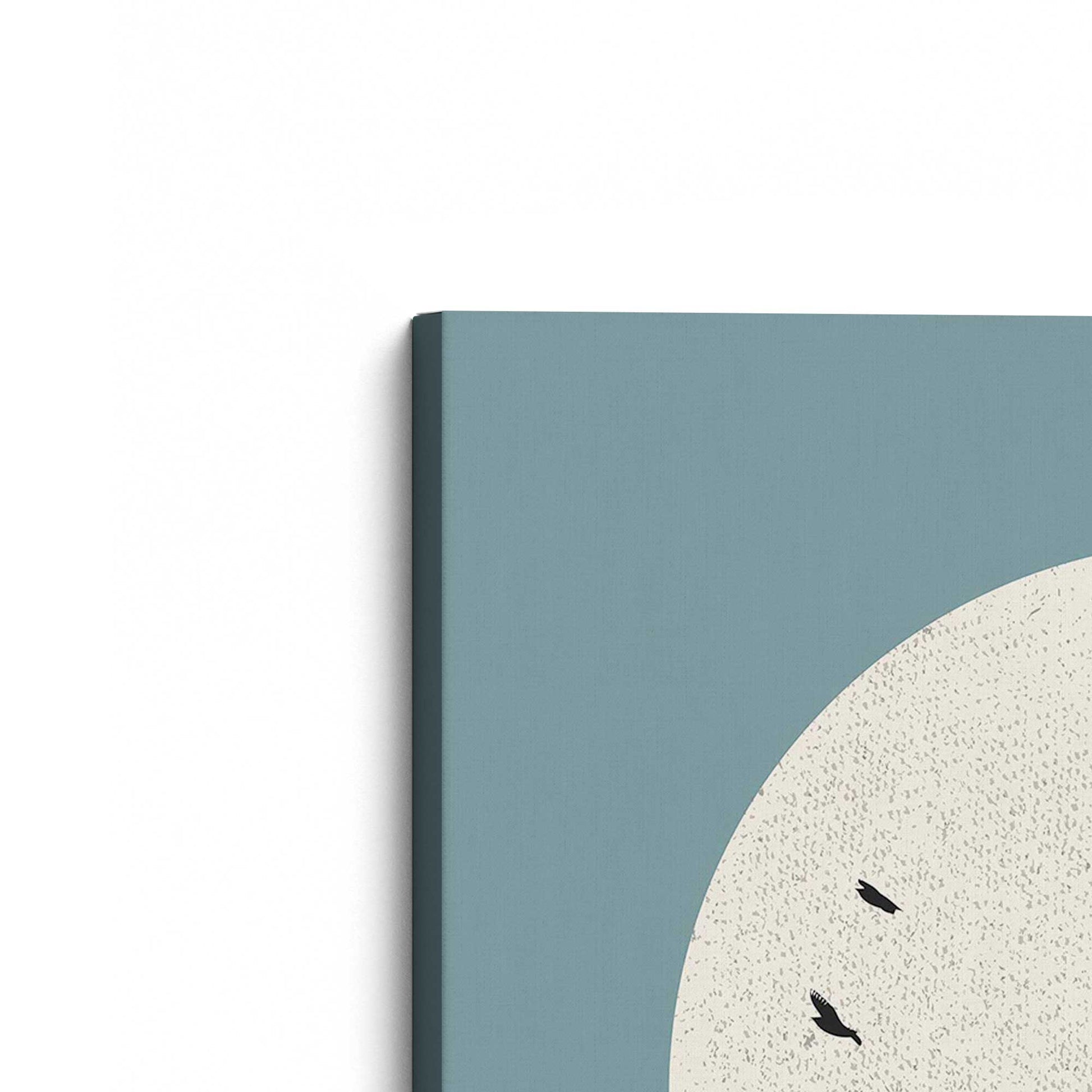 [Color:Stretched Canvas], Picture of the corner of the art