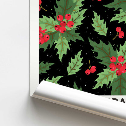 Holiday Flower Market II Promotional Rolled Print