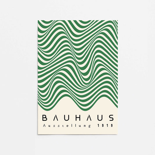 Bauhaus Curves in Motion Promotional Rolled Print