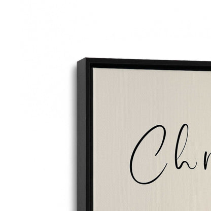 [Color:Satin Black], Picture of art in a Satin Black frame at an angle
