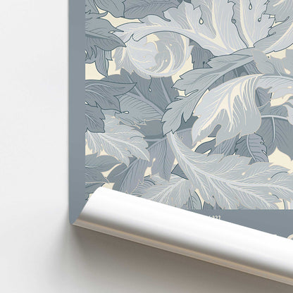 Gray Acanthus by William Morris Promotional Rolled Print