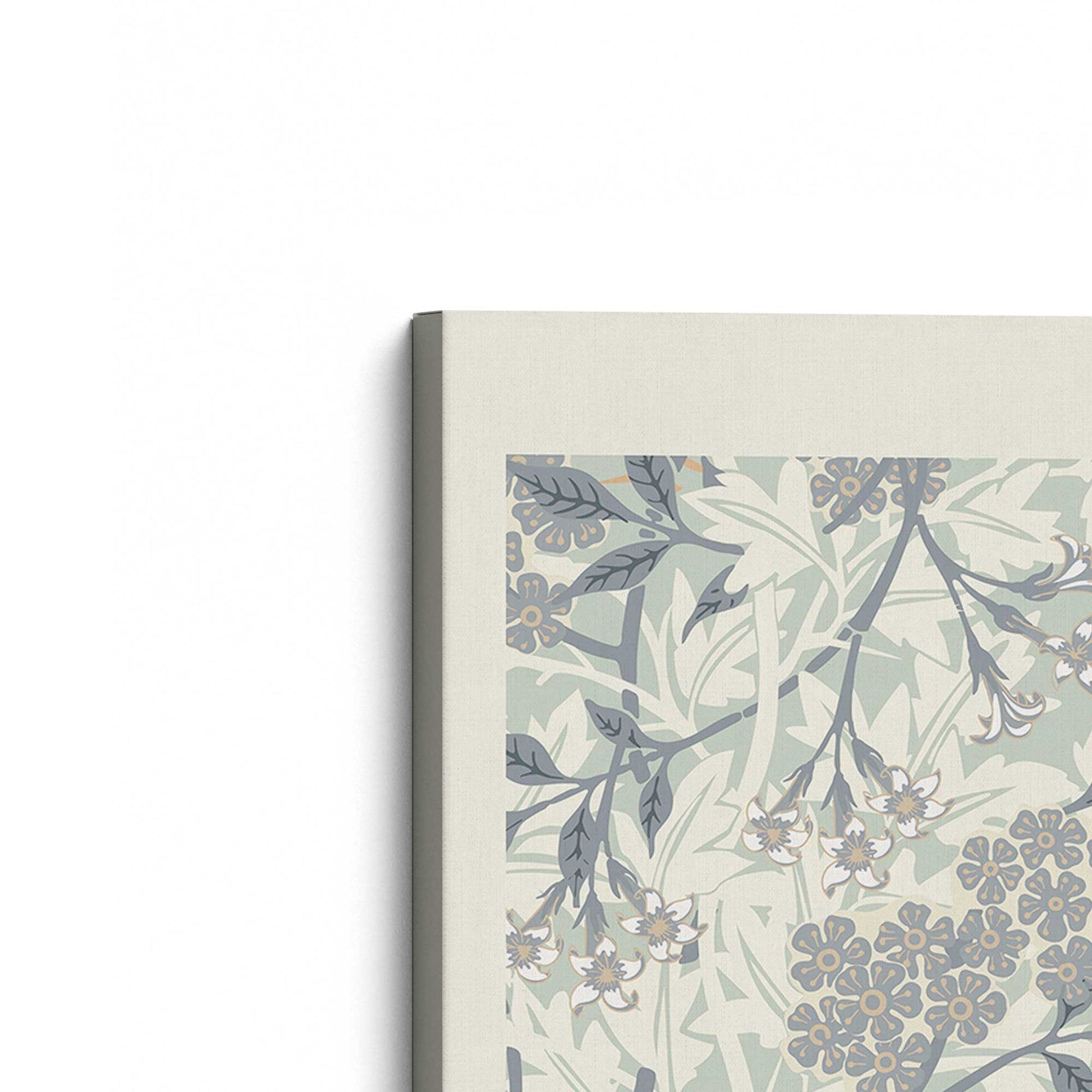 [Color:Stretched Canvas], Picture of the corner of the art