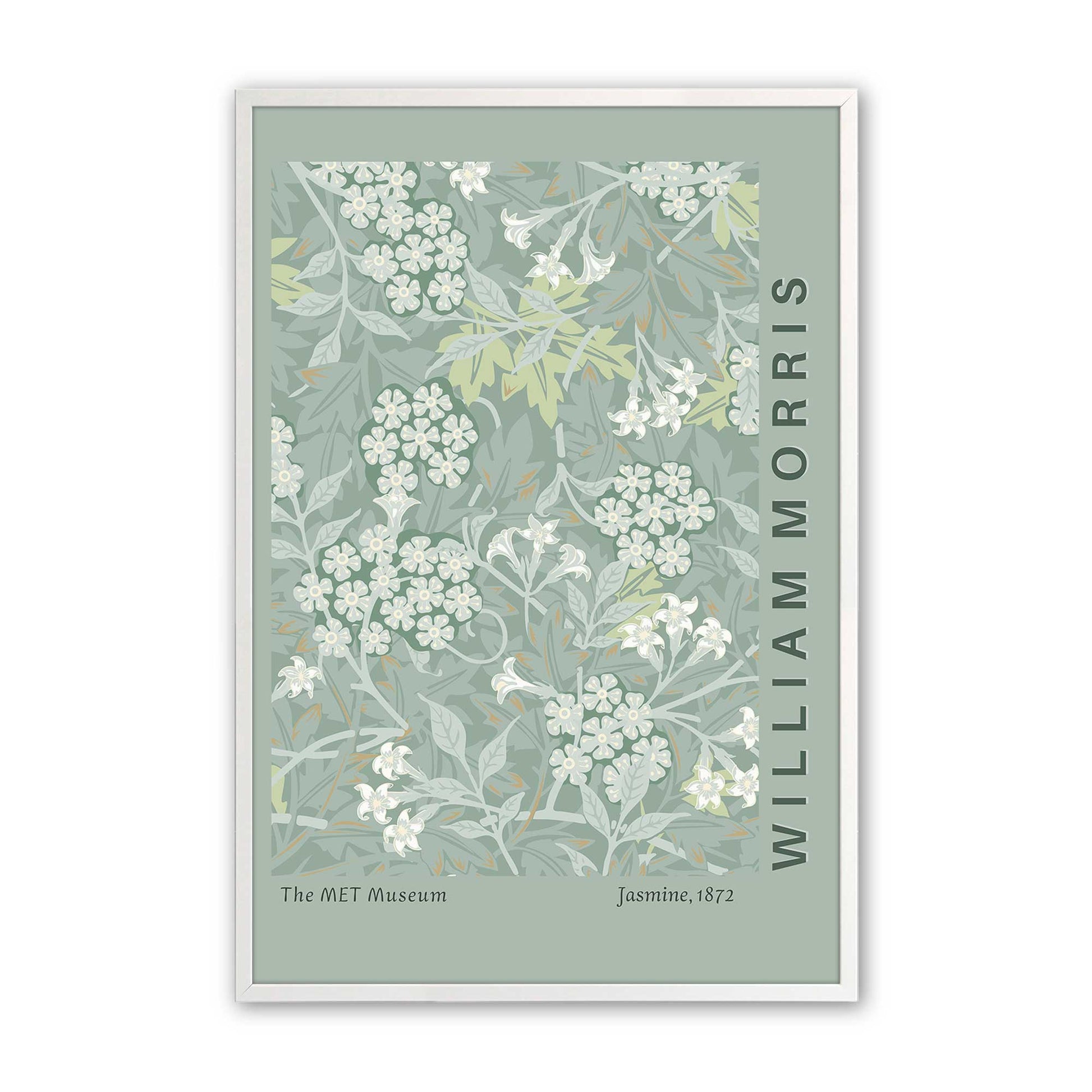 [Color:Opaque White], Picture of art in a Opaque White frame
