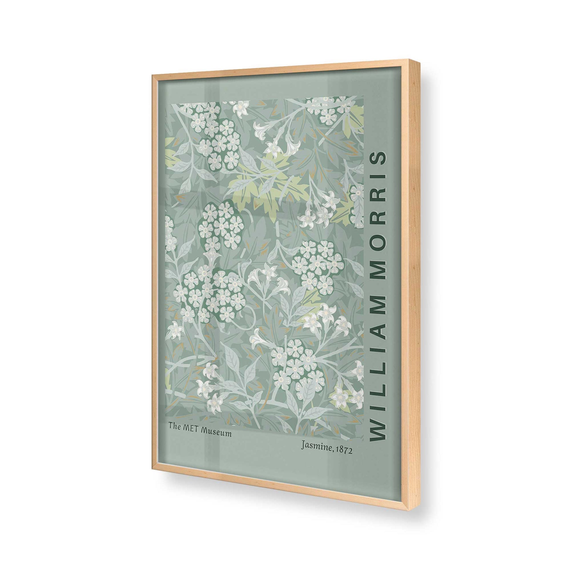 [Color:Raw Maple], Picture of art in a Raw Maple frame of the corner