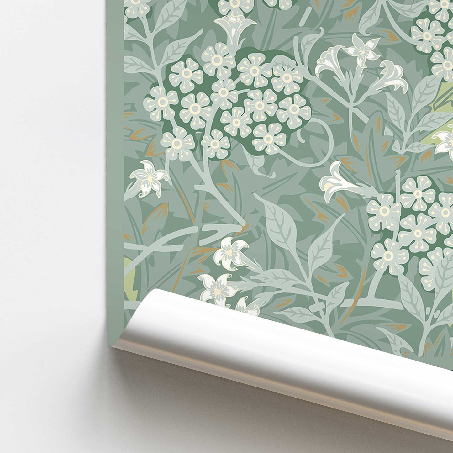 [color:Rolled Print], Picture of close up of art