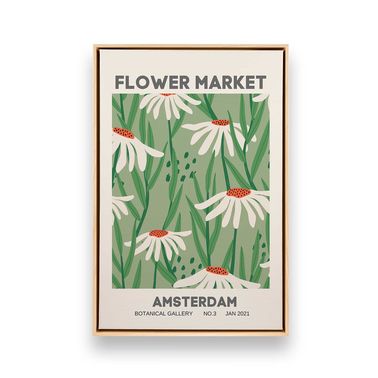 [Color:American Maple], Picture of art in a American Maple frame