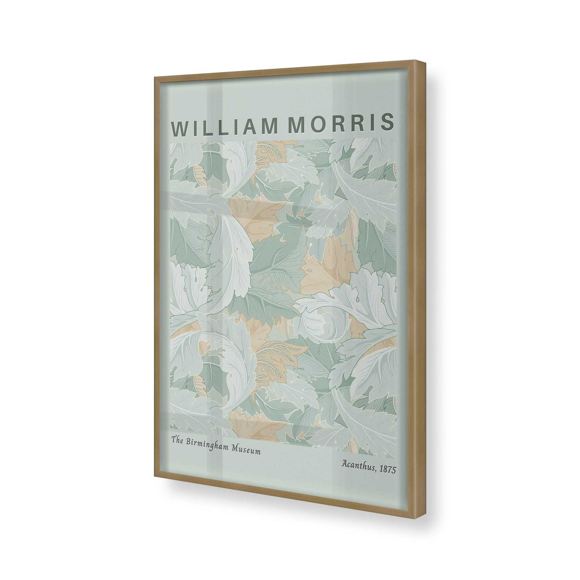 [Color:Brushed Gold], Picture of art in a Brushed Gold frame of the corner